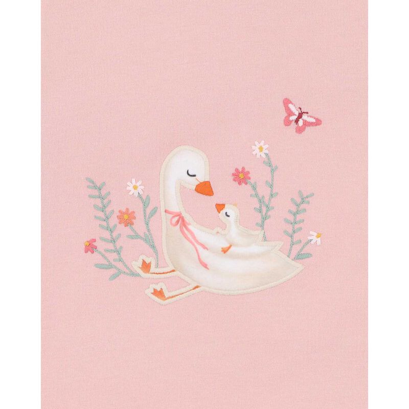 B&eacute;b&eacute; Emmy Ducks And Flowers Ls Tee image number 2